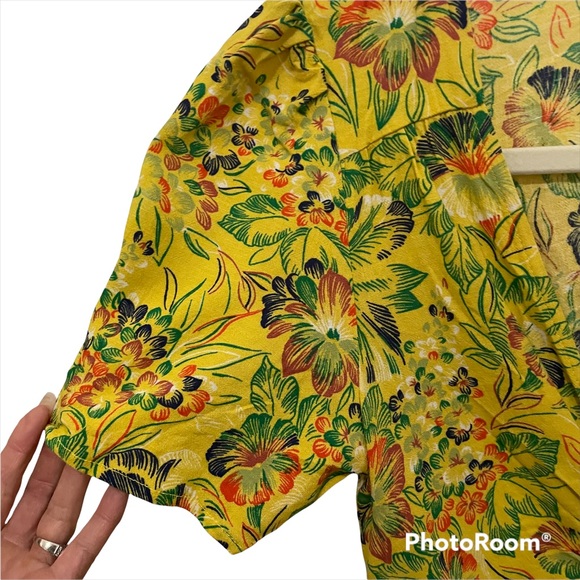 NWT Urban Outfitters Spring Floral Boho Linen Mini Dress - Size XS or MED - Picture 4 of 10